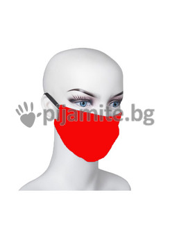 Предпазна маска за лице /двупластова/ - 3бр./пакет - код 844